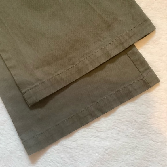 LADY HATHAWAY WOMENS BOOTCUT OLIVE GREEN JEANS/ Size 6 - Picture 4 of 10